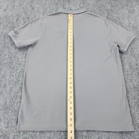 Mickey Mouse Shirt Mens Medium Gray Disney World 50th Anniversary Polo Classic - Picture 6 of 16